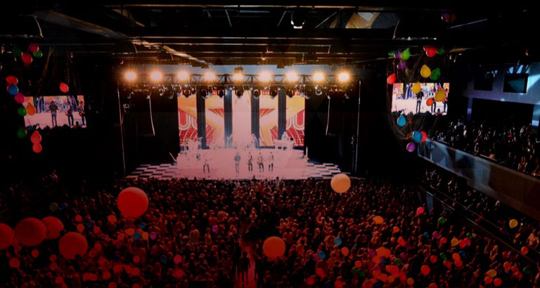 view of a concert at the event center