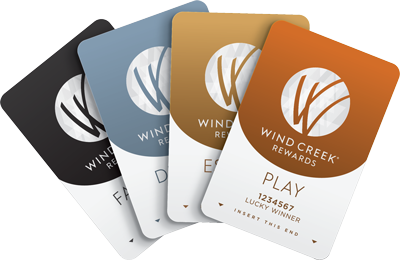 Wind Creek Reward Cards